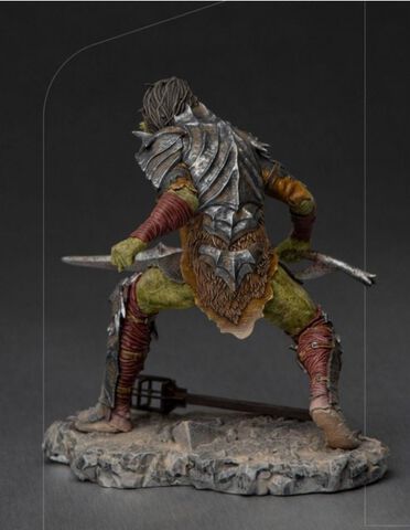 Statuette Bds Art Scale 1/10 - Le Seigneur Des Anneaux - Swordsman Orc